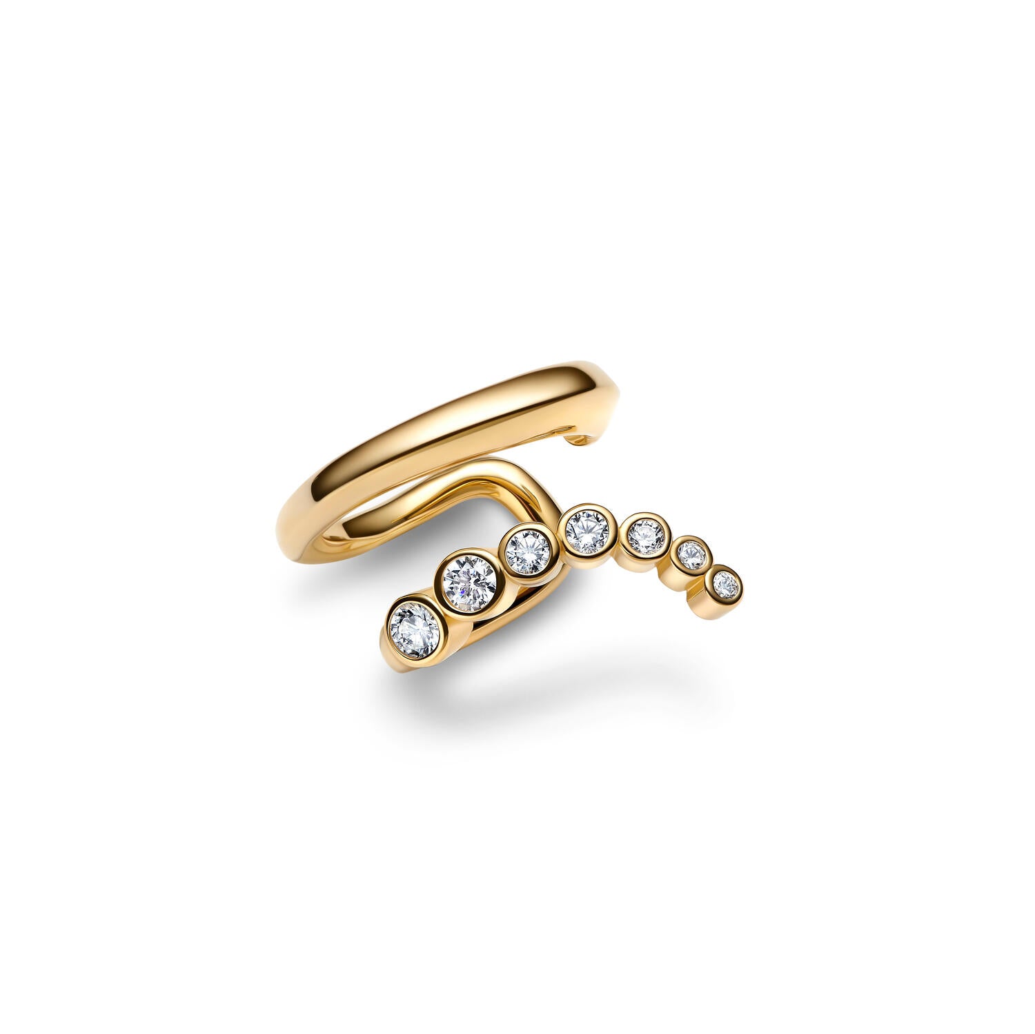 Arc earcuff – forgyldt